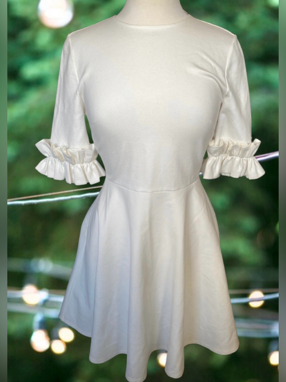 Ted Baker Ritzi Ruffle-Trimmed Dress Party Wedding Engagement Womens Size 1